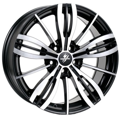 Fondmetall TPG1 8x18 5x114,3 ET 48 Dia 75 (Black Polished)